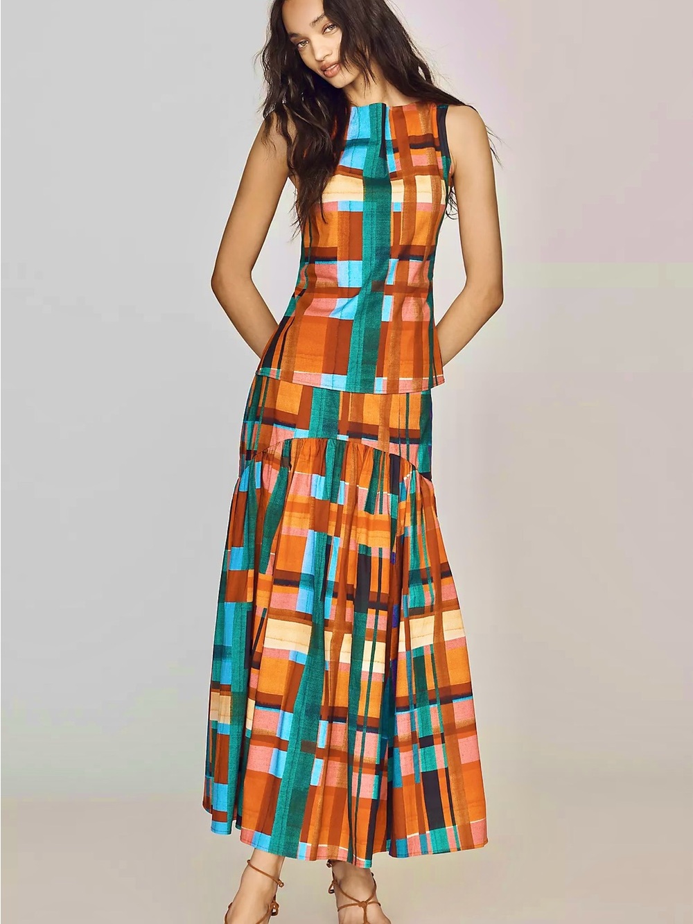 Hutch Kady Top + Maeden Maxi Skirt Matching Set Size S NWT | Anthropologie
